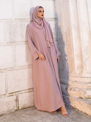 HAND EMBELLISHED ABAYA SET (Copy) (Copy)